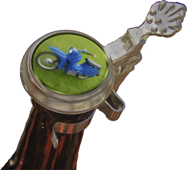 Schwalbe - Zinndeckel
